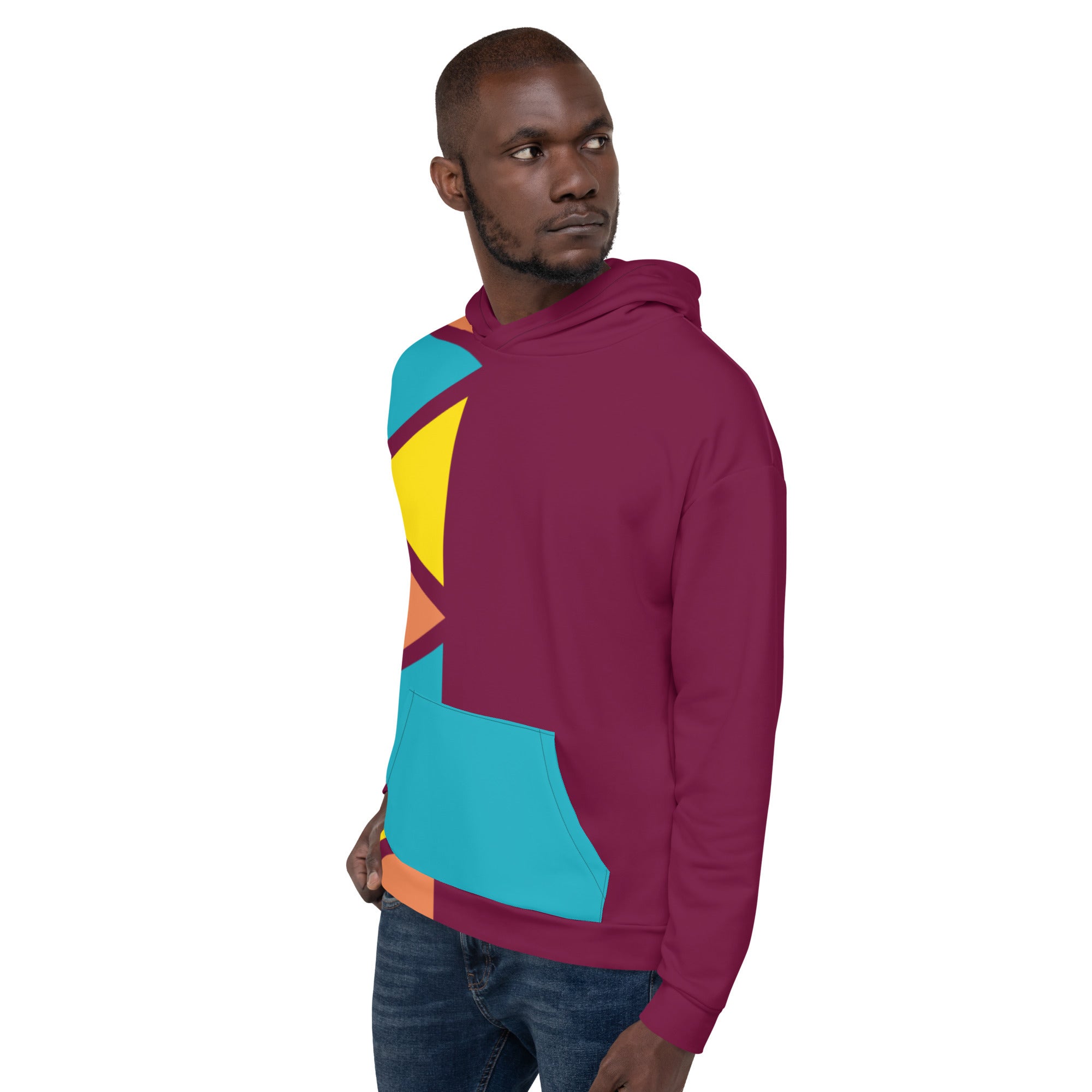 Wine colored hoodie cheap